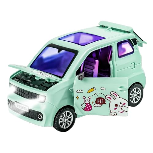 Zunishaone Miniaturauto für Kinder | Fahrzeugmodell mit offener Tür, beleuchtet mit Sound, Spielzeugauto für Kinder, Entwicklung der Neugier und der Fantasie der Kleinkinder Zunishaone Miniaturauto für Kinder | Fahrzeugmodell mit offener Tür, beleuchtet mit Sound, Spielzeugauto für Kinder, Entwicklung der Neugier und der Fantasie der Kleinkinder von Zunishaone