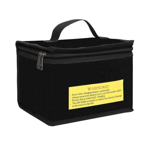 Zunishaone Organizer für Batteriehalter, Igniproof Batterietasche | Batteriehalter | Zubehör für Ladegeräte, elektrische Ausrüstung von Wachstaschen, Organizer mit großer Kapazität für von Zunishaone