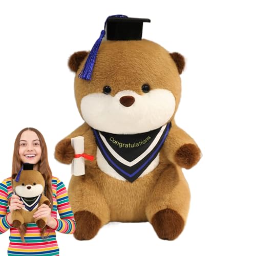Zunishaone Plüschtiere, Plüschtiere, Plüschtiere für Kinder, Ornamente zum Sammeln, realistische Abschluss-Plüschtier mit und Diplom für Dekorationen Zunishaone Plüschtiere, Plüschtiere, Plüschtiere für Kinder, Ornamente zum Sammeln, realistische Abschluss-Plüschtier mit und Diplom für Dekorationen von Zunishaone