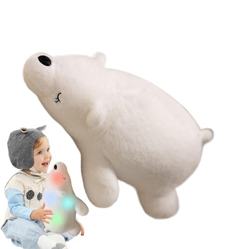 Zunishaone Polar Bear Plüsch - Leuchtende Eisbärenpuppe, LED -Schlafenszeitkumpel, Plüsch Am Nachtbegliedert Spielzeug Für Kindernachtkomfort, Nachtglühen Oder Schlafzeit Beim Schlafengehen Zunishaone Polar Bear Plüsch - Leuchtende Eisbärenpuppe, LED -Schlafenszeitkumpel, Plüsch Am Nachtbegliedert Spielzeug Für Kindernachtkomfort, Nachtglühen Oder Schlafzeit Beim Schlafengehen von Zunishaone