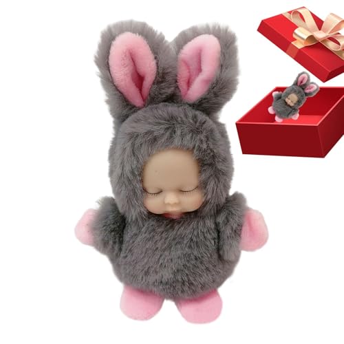 Zunishaone Schlüsselanhänger Plüschtiere,Schlafplüsch,3,94-Zoll-Muschelspielzeug für Kleinkinder zum Schlafen | Schlafender Plüschkumpel, beruhigende Plüschpuppe, Rucksackanhänger, Taschenanhänger für Zunishaone Schlüsselanhänger Plüschtiere,Schlafplüsch,3,94-Zoll-Muschelspielzeug für Kleinkinder zum Schlafen | Schlafender Plüschkumpel, beruhigende Plüschpuppe, Rucksackanhänger, Taschenanhänger für von Zunishaone