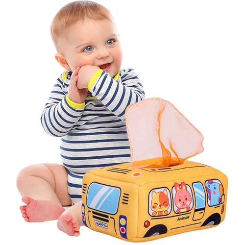 Zunishaone Sensorisches Spielzeug für Feinmotorik | montesori Plush Taschentuch Box, Erkundungs- und Entdeckungsspiel mit farbenfrohen Stoffen, weiches Bildungsspielzeug für Baby 6 Monate und mehr Zunishaone Sensorisches Spielzeug für Feinmotorik | montesori Plush Taschentuch Box, Erkundungs- und Entdeckungsspiel mit farbenfrohen Stoffen, weiches Bildungsspielzeug für Baby 6 Monate und mehr von Zunishaone