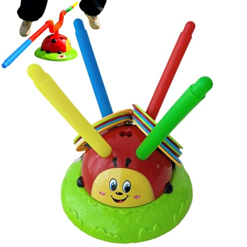 Zunishaone Sie das Spiel für Kinder und Erwachsene, musikalisches Sommerspielzeug mit Marienkäfer, Soundanimation, spielerische körperliche Aktivität | Ideal für Garten, Innenhof, Schule, motorische von Zunishaone