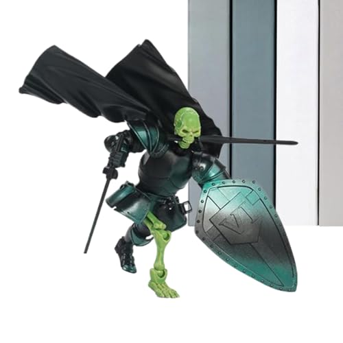 Zunishaone Skelett Actionfigur Spielzeug, Multi-Articular Cool Design Action Figur, Home Decorations, Desktop Decor for Living Room von Zunishaone