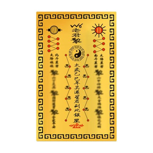Zunishaone TAI SUI AMULET CARD 2025, CARD AMULET, GUTE LUCCHT CARD, 2025 Jahr der Schlange Feng Shui Luck Protection Fortune Talisman zum Gebet Zunishaone TAI SUI AMULET CARD 2025, CARD AMULET, GUTE LUCCHT CARD, 2025 Jahr der Schlange Feng Shui Luck Protection Fortune Talisman zum Gebet von Zunishaone