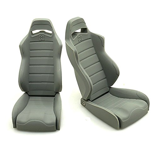 1/10 Dekoration Zubehör Simulation Gummi Autositz Stühle für 1/10 Axial Wraith 90018 RC Crawler Car von ZuoLan