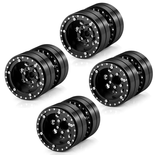 ZuoLan 4PCS 1.9 Zoll Zweifach Felge Felgenringe für 1/10 Crawler AXIAL SCX10 SCX10 II TRX4 TRX6 Flatbed Hauler RC Modell-Auto ZuoLan 4PCS 1.9 Zoll Zweifach Felge Felgenringe für 1/10 Crawler AXIAL SCX10 SCX10 II TRX4 TRX6 Flatbed Hauler RC Modell-Auto von ZuoLan