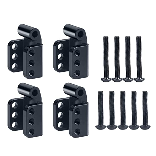 ZuoLan RC Oberer Stoßdämpferhalterung Aluminum Adjustable Shock Tower Kit for TRX4 Bronco K5 4WD Blazer Upgrades 1/10th RC Crawler Car Accessories von ZuoLan