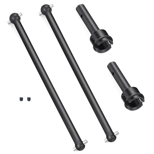ZuoLan Steel Antriebswelle Rear Drive Shaft CVD Dogbone Joint for 1/8 ARRMA KRATON 6S V4 V5 BLX 4WD Speed Monster Car von ZuoLan