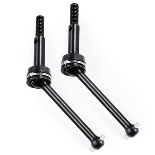 ZuoLan Steel Front&Rear Antriebswelle Drive Shaft CVD Dogbone Joint for 1/10th Tamiya TT01/TT02 RC Car Upgrades Parts von ZuoLan