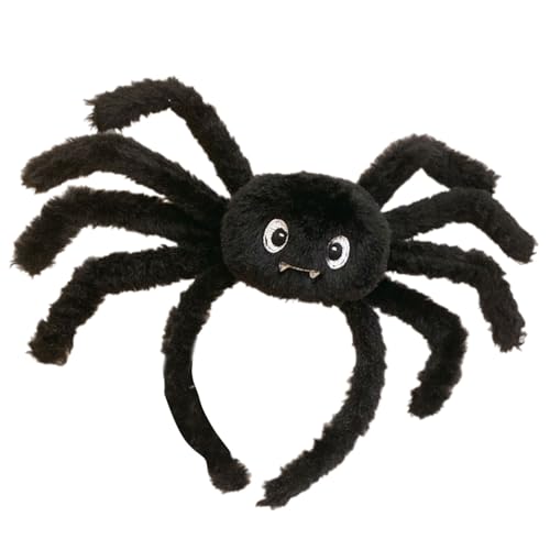 Zuoeay Kinder Sichere Halloween Kopfbedeckung Waschbarer Stoff Fledermaus Katze Arachnid Design Haarbandparty Tragen Haare Haop Kopfbedeckung Stoff Halloween Kostümzubehör Accessoire von Zuoeay