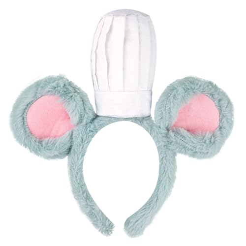 Zuoeay Kochen Bequeme Kopfbekleidung Maus Ohrstirnbänder Rollen Spielen Kopfstücke Für Kulinarische Profis Und Rollenspiele Event Kochkopfbedeckung Zuoeay Kochen Bequeme Kopfbekleidung Maus Ohrstirnbänder Rollen Spielen Kopfstücke Für Kulinarische Profis Und Rollenspiele Event Kochkopfbedeckung von Zuoeay