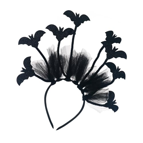 Zuoeay Twisty Bat Hairband Für Erwachsene Kindertag Der Todesdunkel Serie Haarhoop Halloween Stirnband Cosplay Party Accessoires Kostümzubehör von Zuoeay