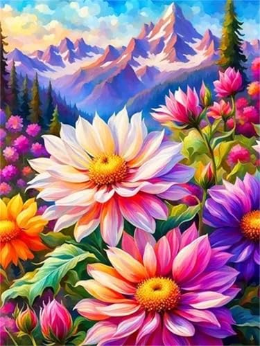Puzzle 1000,Puzzles für Erwachsene,Bergchrysantheme Puzzles für Kinder DIY Kit Holzspielzeug Unique Gift Home Decor Framed Puzzle 1000,Puzzles für Erwachsene,Bergchrysantheme Puzzles für Kinder DIY Kit Holzspielzeug Unique Gift Home Decor Framed von Zuooyi