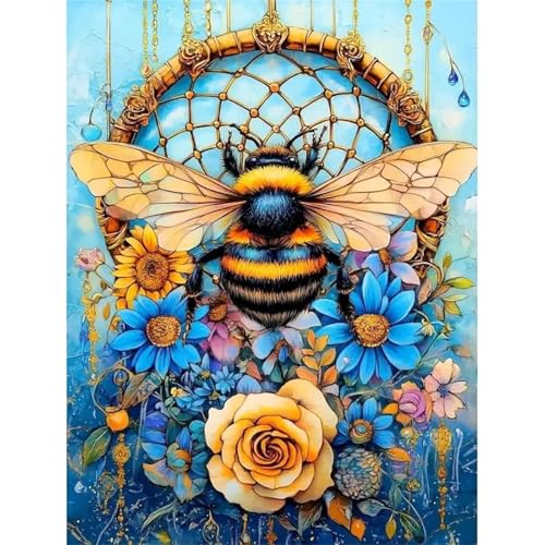 Puzzle 1000,Puzzles für Erwachsene,Bienen-Traumfänger Puzzles für Kinder DIY Kit Holzspielzeug Unique Gift Home Decor Framed Puzzle 1000,Puzzles für Erwachsene,Bienen-Traumfänger Puzzles für Kinder DIY Kit Holzspielzeug Unique Gift Home Decor Framed von Zuooyi