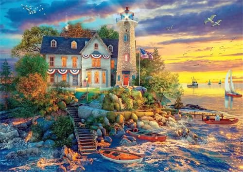 Puzzle 1000,Puzzles für Erwachsene,Küstenlandschaft Puzzles für Kinder DIY Kit Holzspielzeug Unique Gift Home Decor Framed Puzzle 1000,Puzzles für Erwachsene,Küstenlandschaft Puzzles für Kinder DIY Kit Holzspielzeug Unique Gift Home Decor Framed von Zuooyi