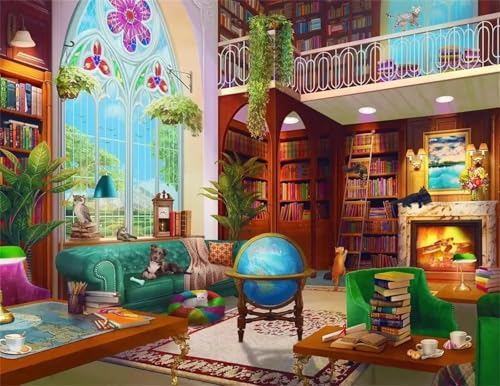 Puzzle 1000,Puzzles für Erwachsene,Studientiere Puzzles für Kinder DIY Kit Holzspielzeug Unique Gift Home Decor Framed von Zuooyi