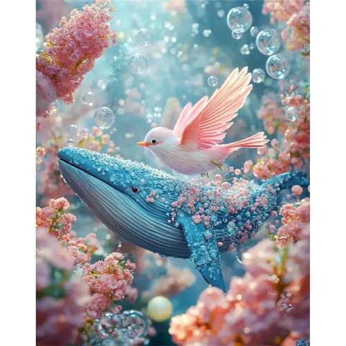 Puzzle 1000,Puzzles für Erwachsene,Walvögel Puzzles für Kinder DIY Kit Holzspielzeug Unique Gift Home Decor Framed von Zuooyi