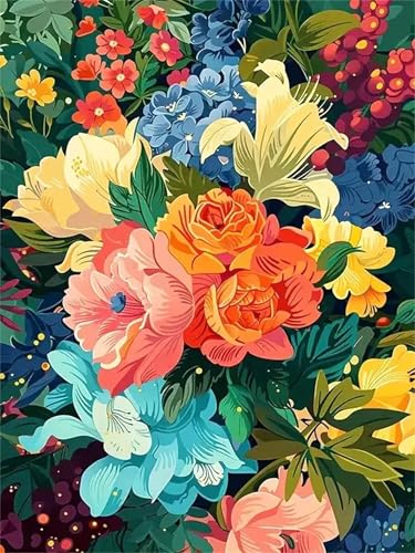 Puzzle 1000 Teile Erwachsene,Framed Blumenschau Puzzles für Lernspiel Herausforderungsspielzeug 1000 Teile Puzzles für Erwachsene Kinder Geschenk Moderne Wohnkultur von Zuooyi