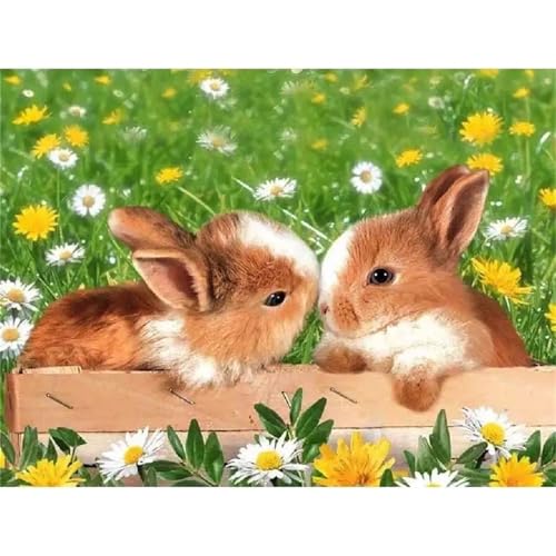 Puzzle 1000 Teile Erwachsene,Framed Braunes Kaninchen Puzzles für Lernspiel Herausforderungsspielzeug 1000 Teile Puzzles für Erwachsene Kinder Geschenk Moderne Wohnkultur von Zuooyi