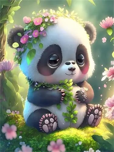 Puzzle 1000 Teile Erwachsene,Frameless Süßer Panda Puzzles für Lernspiel Herausforderungsspielzeug 1000 Teile Puzzles für Erwachsene Kinder Geschenk Moderne Wohnkultur von Zuooyi