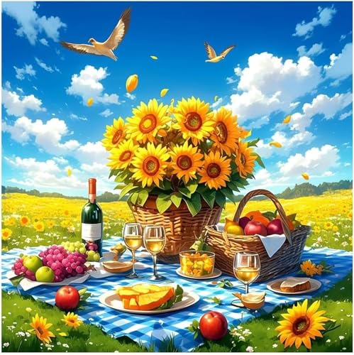 Puzzle 1000 Teile Frühlings-Picknick-Rasen,Puzzles für Erwachsene 1000 Teile EIN Herausforderndes Geschicklichkeitsspiel,DIY Puzzlespiele für Die Ganze Familie,Männer Frauen für Geschenk Puzzle 1000 Teile Frühlings-Picknick-Rasen,Puzzles für Erwachsene 1000 Teile EIN Herausforderndes Geschicklichkeitsspiel,DIY Puzzlespiele für Die Ganze Familie,Männer Frauen für Geschenk von Zuooyi