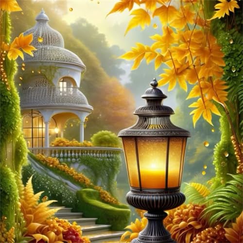 Puzzle 1000 Teile Garten Goldene Blätter,Puzzles für Erwachsene 1000 Teile EIN Herausforderndes Geschicklichkeitsspiel,DIY Puzzlespiele für Die Ganze Familie,Männer Frauen für Geschenk von Zuooyi