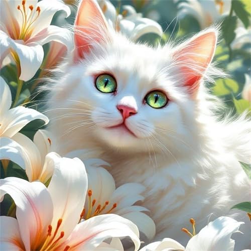 Puzzle 1000 Teile Katze Lily Sun,Puzzles für Erwachsene 1000 Teile EIN Herausforderndes Geschicklichkeitsspiel,DIY Puzzlespiele für Die Ganze Familie,Männer Frauen für Geschenk Puzzle 1000 Teile Katze Lily Sun,Puzzles für Erwachsene 1000 Teile EIN Herausforderndes Geschicklichkeitsspiel,DIY Puzzlespiele für Die Ganze Familie,Männer Frauen für Geschenk von Zuooyi