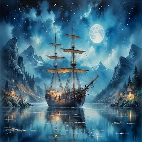 Puzzle 1000 Teile Nachtboot bei Mondschein,Puzzles für Erwachsene 1000 Teile EIN Herausforderndes Geschicklichkeitsspiel,DIY Puzzlespiele für Die Ganze Familie,Männer Frauen für Geschenk Puzzle 1000 Teile Nachtboot bei Mondschein,Puzzles für Erwachsene 1000 Teile EIN Herausforderndes Geschicklichkeitsspiel,DIY Puzzlespiele für Die Ganze Familie,Männer Frauen für Geschenk von Zuooyi