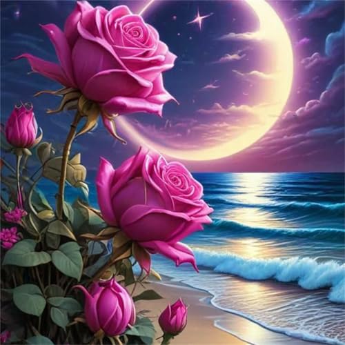 Puzzle 1000 Teile Rosen-Mond-Meer,Puzzles für Erwachsene 1000 Teile EIN Herausforderndes Geschicklichkeitsspiel,DIY Puzzlespiele für Die Ganze Familie,Männer Frauen für Geschenk Puzzle 1000 Teile Rosen-Mond-Meer,Puzzles für Erwachsene 1000 Teile EIN Herausforderndes Geschicklichkeitsspiel,DIY Puzzlespiele für Die Ganze Familie,Männer Frauen für Geschenk von Zuooyi