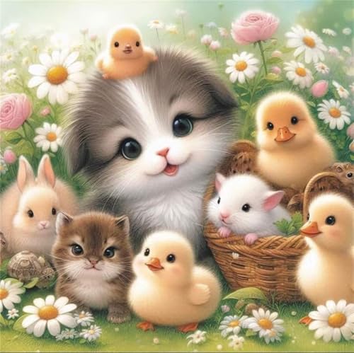 Puzzle 1000 Teile Tierfamilie Daisy,Puzzles für Erwachsene 1000 Teile EIN Herausforderndes Geschicklichkeitsspiel,DIY Puzzlespiele für Die Ganze Familie,Männer Frauen für Geschenk Puzzle 1000 Teile Tierfamilie Daisy,Puzzles für Erwachsene 1000 Teile EIN Herausforderndes Geschicklichkeitsspiel,DIY Puzzlespiele für Die Ganze Familie,Männer Frauen für Geschenk von Zuooyi