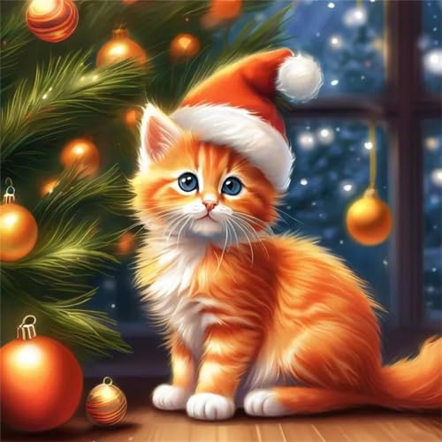 Puzzle 1000 Teile Weihnachtsmann Hut Katze,Puzzles für Erwachsene 1000 Teile EIN Herausforderndes Geschicklichkeitsspiel,DIY Puzzlespiele für Die Ganze Familie,Männer Frauen für Geschenk Puzzle 1000 Teile Weihnachtsmann Hut Katze,Puzzles für Erwachsene 1000 Teile EIN Herausforderndes Geschicklichkeitsspiel,DIY Puzzlespiele für Die Ganze Familie,Männer Frauen für Geschenk von Zuooyi