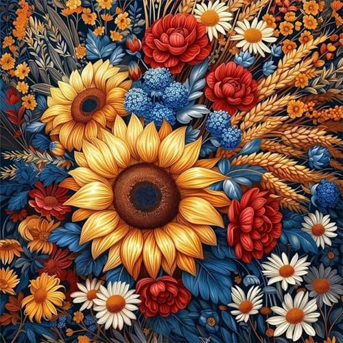 Puzzle 1000 Teile Weizen Rose Sonnenblume,Puzzles für Erwachsene 1000 Teile EIN Herausforderndes Geschicklichkeitsspiel,DIY Puzzlespiele für Die Ganze Familie,Männer Frauen für Geschenk Puzzle 1000 Teile Weizen Rose Sonnenblume,Puzzles für Erwachsene 1000 Teile EIN Herausforderndes Geschicklichkeitsspiel,DIY Puzzlespiele für Die Ganze Familie,Männer Frauen für Geschenk von Zuooyi