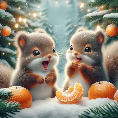 Puzzle 1000 Teile Winter Eichhörnchen Orangen,Puzzles für Erwachsene 1000 Teile EIN Herausforderndes Geschicklichkeitsspiel,DIY Puzzlespiele für Die Ganze Familie,Männer Frauen für Geschenk Puzzle 1000 Teile Winter Eichhörnchen Orangen,Puzzles für Erwachsene 1000 Teile EIN Herausforderndes Geschicklichkeitsspiel,DIY Puzzlespiele für Die Ganze Familie,Männer Frauen für Geschenk von Zuooyi