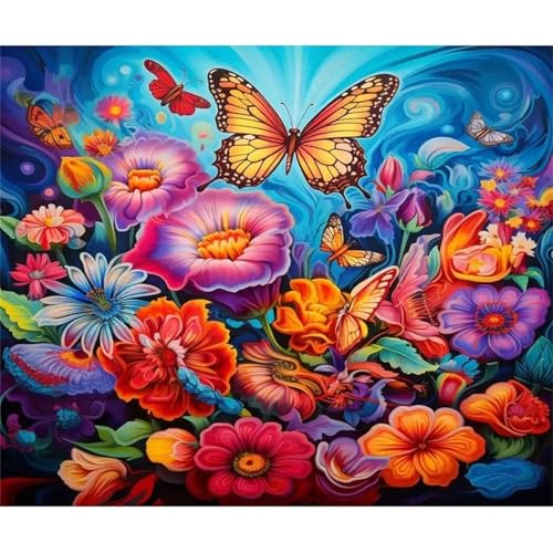 Puzzle 120,Puzzles für Erwachsene,Fantasie Blume Schmetterling Puzzles für Kinder DIY Kit Holzspielzeug Unique Gift Home Decor Frameless Puzzle 120,Puzzles für Erwachsene,Fantasie Blume Schmetterling Puzzles für Kinder DIY Kit Holzspielzeug Unique Gift Home Decor Frameless von Zuooyi