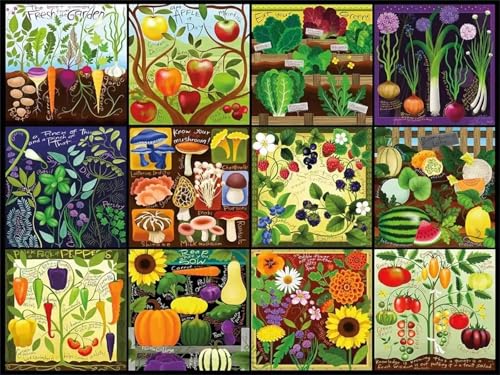 Puzzle 120,Puzzles für Erwachsene,Gemüsewelt Puzzles für Kinder DIY Kit Holzspielzeug Unique Gift Home Decor Framed Puzzle 120,Puzzles für Erwachsene,Gemüsewelt Puzzles für Kinder DIY Kit Holzspielzeug Unique Gift Home Decor Framed von Zuooyi