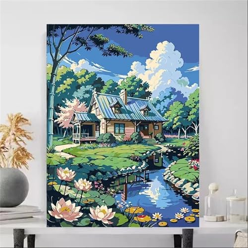 Puzzle 120 Teile Erwachsene,Framed Lotus House River Puzzles für Lernspiel Herausforderungsspielzeug 120 Teile Puzzles für Erwachsene Kinder Geschenk Moderne Wohnkultur Puzzle 120 Teile Erwachsene,Framed Lotus House River Puzzles für Lernspiel Herausforderungsspielzeug 120 Teile Puzzles für Erwachsene Kinder Geschenk Moderne Wohnkultur von Zuooyi