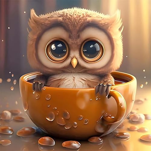 Puzzle 120 Teile Erwachsene 45x45cm Braune Tasse Eule,Jigsaw Puzzle Erwachsene 120 Teile Lernspiel Herausforderung Spielzeug,High Difficulty Impossible Puzzles für Home Dekoration Puzzle 120 Teile Erwachsene 45x45cm Braune Tasse Eule,Jigsaw Puzzle Erwachsene 120 Teile Lernspiel Herausforderung Spielzeug,High Difficulty Impossible Puzzles für Home Dekoration von Zuooyi