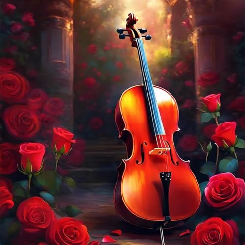 Puzzle 120 Teile Erwachsene 45x45cm Geige Rosengarten,Jigsaw Puzzle Erwachsene 120 Teile Lernspiel Herausforderung Spielzeug,High Difficulty Impossible Puzzles für Home Dekoration Puzzle 120 Teile Erwachsene 45x45cm Geige Rosengarten,Jigsaw Puzzle Erwachsene 120 Teile Lernspiel Herausforderung Spielzeug,High Difficulty Impossible Puzzles für Home Dekoration von Zuooyi