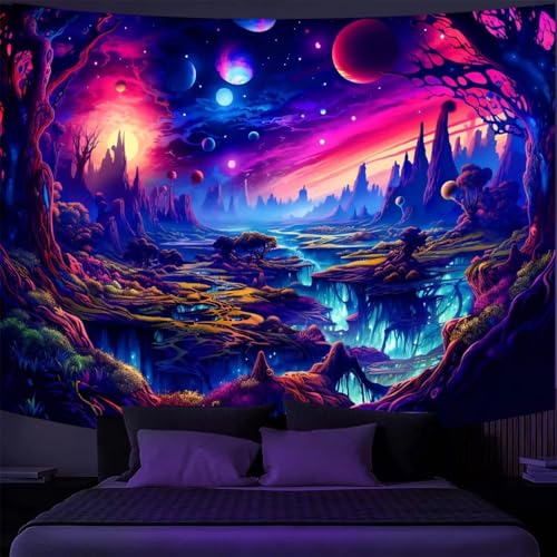 Puzzle 120 Teile Erwachsene 45x45cm Lila Kosmische Wildnis,Jigsaw Puzzle Erwachsene 120 Teile Lernspiel Herausforderung Spielzeug,High Difficulty Impossible Puzzles für Home Dekoration von Zuooyi