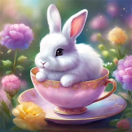 Puzzle 120 Teile Erwachsene 45x45cm Wunderschönes Teetassen-Kaninchen,Jigsaw Puzzle Erwachsene 120 Teile Lernspiel Herausforderung Spielzeug,High Difficulty Impossible Puzzles für Home Dekoration Puzzle 120 Teile Erwachsene 45x45cm Wunderschönes Teetassen-Kaninchen,Jigsaw Puzzle Erwachsene 120 Teile Lernspiel Herausforderung Spielzeug,High Difficulty Impossible Puzzles für Home Dekoration von Zuooyi