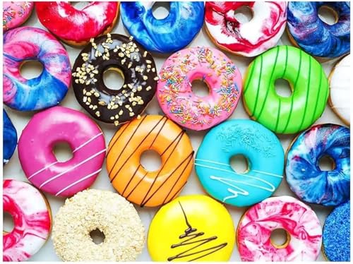 Puzzle 1200,Puzzles für Erwachsene,Bunte Donuts Puzzles für Kinder DIY Kit Holzspielzeug Unique Gift Home Decor Frameless Puzzle 1200,Puzzles für Erwachsene,Bunte Donuts Puzzles für Kinder DIY Kit Holzspielzeug Unique Gift Home Decor Frameless von Zuooyi