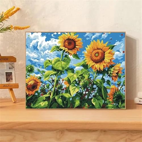 Puzzle 1200,Puzzles für Erwachsene,Sonnenblumenhimmel Puzzles für Kinder DIY Kit Holzspielzeug Unique Gift Home Decor Framed Puzzle 1200,Puzzles für Erwachsene,Sonnenblumenhimmel Puzzles für Kinder DIY Kit Holzspielzeug Unique Gift Home Decor Framed von Zuooyi