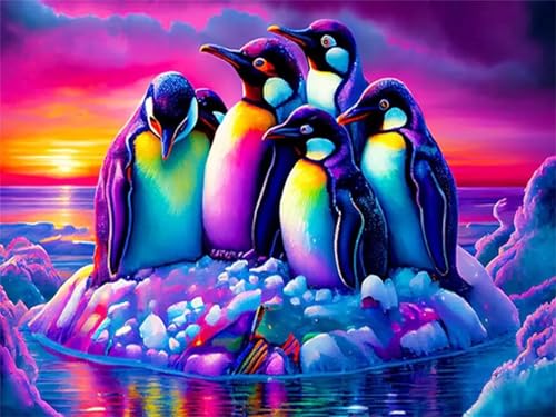Puzzle 1200 Teile Erwachsene,Framed Bunter Pinguin Puzzles für Lernspiel Herausforderungsspielzeug 1200 Teile Puzzles für Erwachsene Kinder Geschenk Moderne Wohnkultur Puzzle 1200 Teile Erwachsene,Framed Bunter Pinguin Puzzles für Lernspiel Herausforderungsspielzeug 1200 Teile Puzzles für Erwachsene Kinder Geschenk Moderne Wohnkultur von Zuooyi