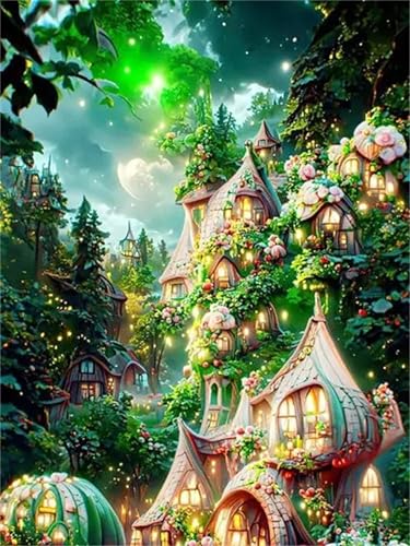 Puzzle 1500,Puzzles für Erwachsene,Elfenhaus Puzzles für Kinder DIY Kit Holzspielzeug Unique Gift Home Decor Frameless Puzzle 1500,Puzzles für Erwachsene,Elfenhaus Puzzles für Kinder DIY Kit Holzspielzeug Unique Gift Home Decor Frameless von Zuooyi