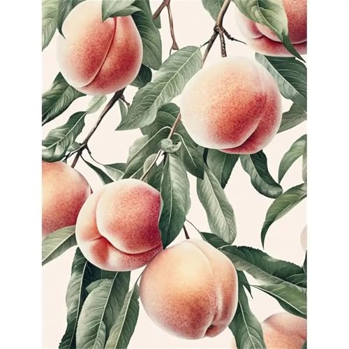 Puzzle 1500,Puzzles für Erwachsene,Pfirsichbaum Puzzles für Kinder DIY Kit Holzspielzeug Unique Gift Home Decor Frameless von Zuooyi