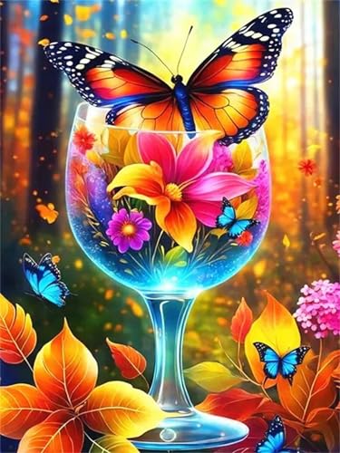 Puzzle 1500 Teile Erwachsene,Frameless Weinglas Schmetterling Puzzles für Lernspiel Herausforderungsspielzeug 1500 Teile Puzzles für Erwachsene Kinder Geschenk Moderne Wohnkultur Puzzle 1500 Teile Erwachsene,Frameless Weinglas Schmetterling Puzzles für Lernspiel Herausforderungsspielzeug 1500 Teile Puzzles für Erwachsene Kinder Geschenk Moderne Wohnkultur von Zuooyi