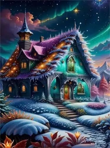 Puzzle 200,Puzzles für Erwachsene,Aurora-Haus Puzzles für Kinder DIY Kit Holzspielzeug Unique Gift Home Decor Frameless Puzzle 200,Puzzles für Erwachsene,Aurora-Haus Puzzles für Kinder DIY Kit Holzspielzeug Unique Gift Home Decor Frameless von Zuooyi