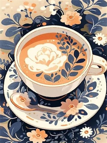 Puzzle 200,Puzzles für Erwachsene,Kaffeeblumen Puzzles für Kinder DIY Kit Holzspielzeug Unique Gift Home Decor Framed von Zuooyi