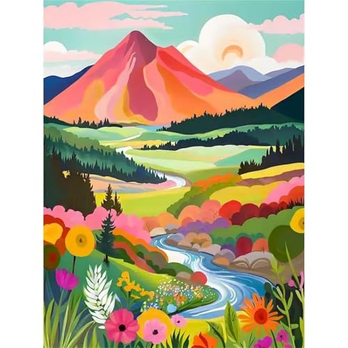 Puzzle 200 Teile Erwachsene,Frameless Abstrakte Felder Puzzles für Lernspiel Herausforderungsspielzeug 200 Teile Puzzles für Erwachsene Kinder Geschenk Moderne Wohnkultur von Zuooyi